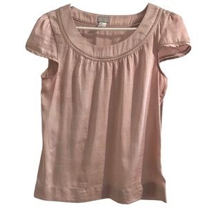 H&M Light Pink Dress Shirt / Blouse Women’s Size 4